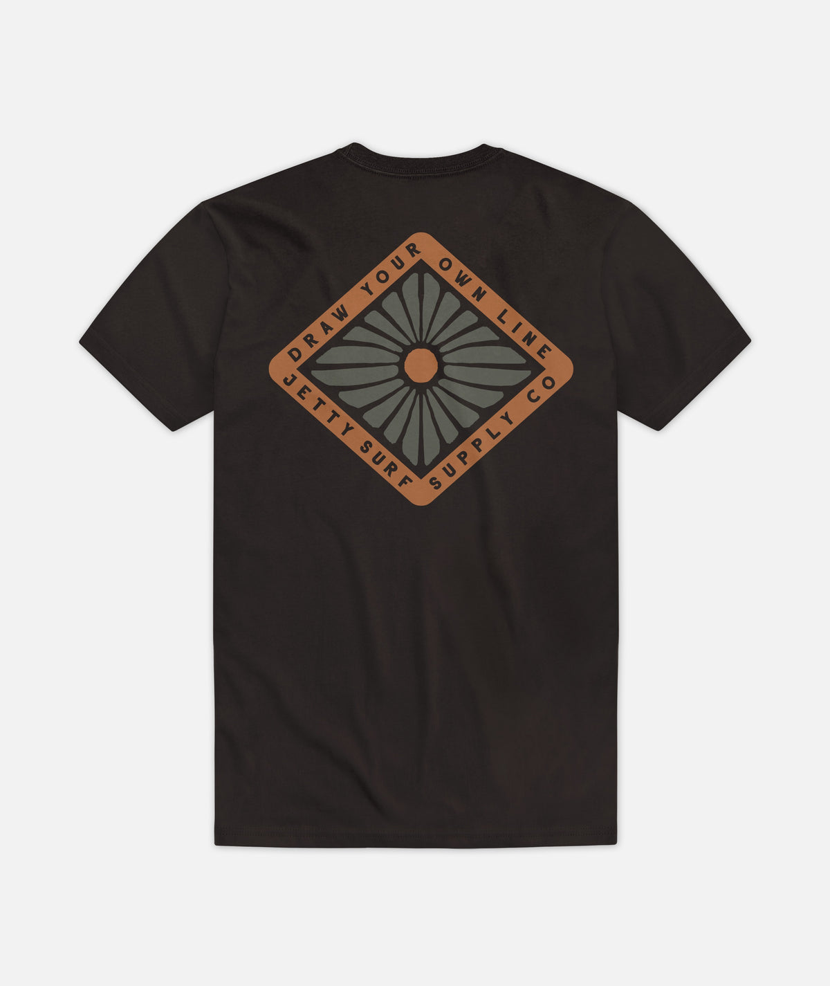 Flare Tee - Brown
