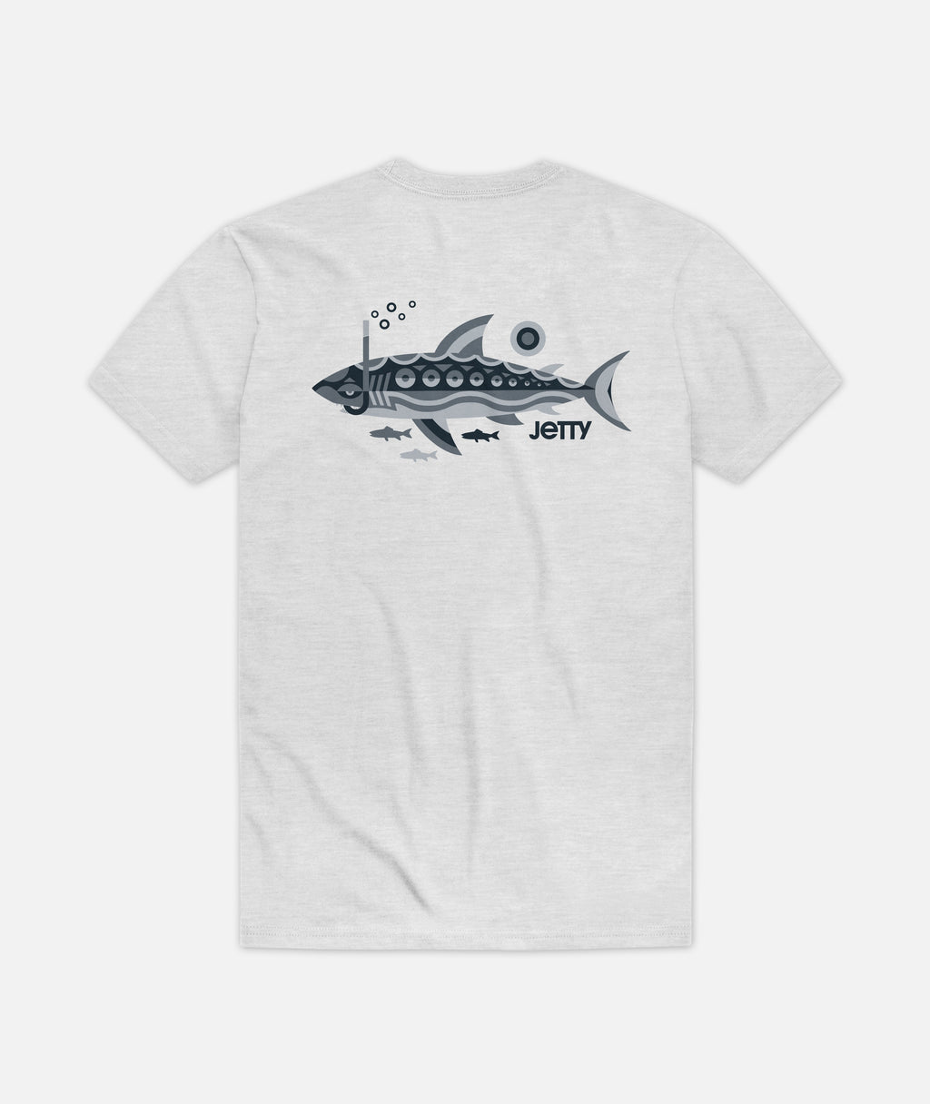Geogill Tee - Ash Grey