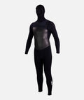 Hooded 4/3 Wetsuit - Black - Jetty