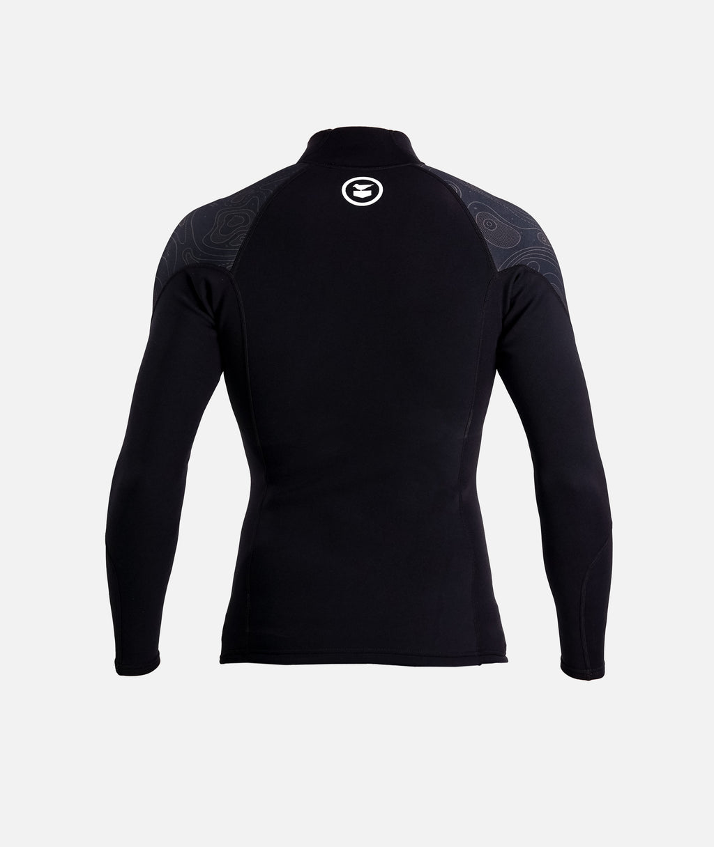 Long Sleeve Wetsuit Top - Black