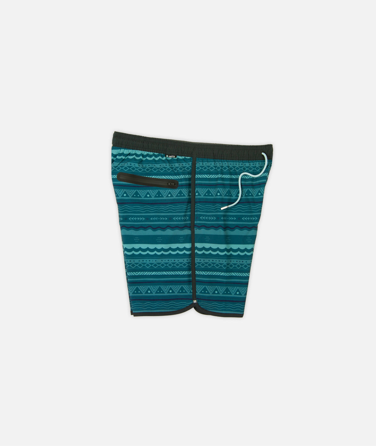 Pantalón corto con ojales para jóvenes - Turquesa
