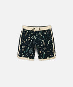 Pantalón corto con ojales para jóvenes - Carbono