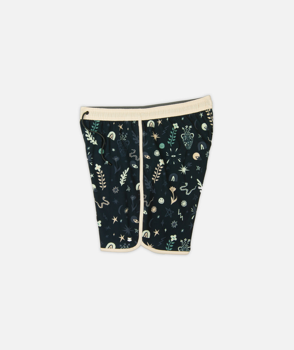 Pantalón corto con ojales para jóvenes - Carbono