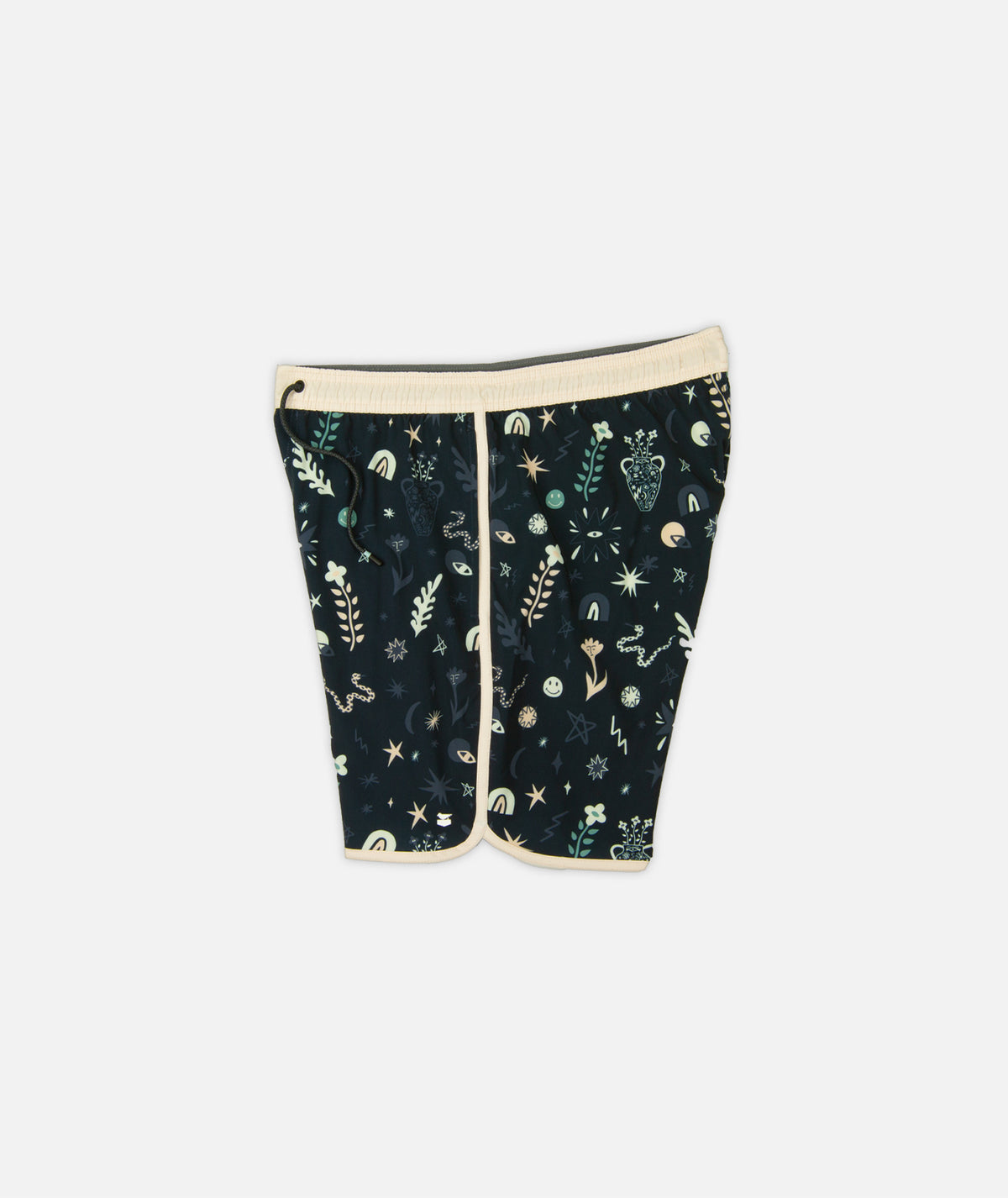 Pantalón corto con ojales para jóvenes - Carbono
