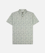 Bunker Polo Shirt - Silver - Jetty
