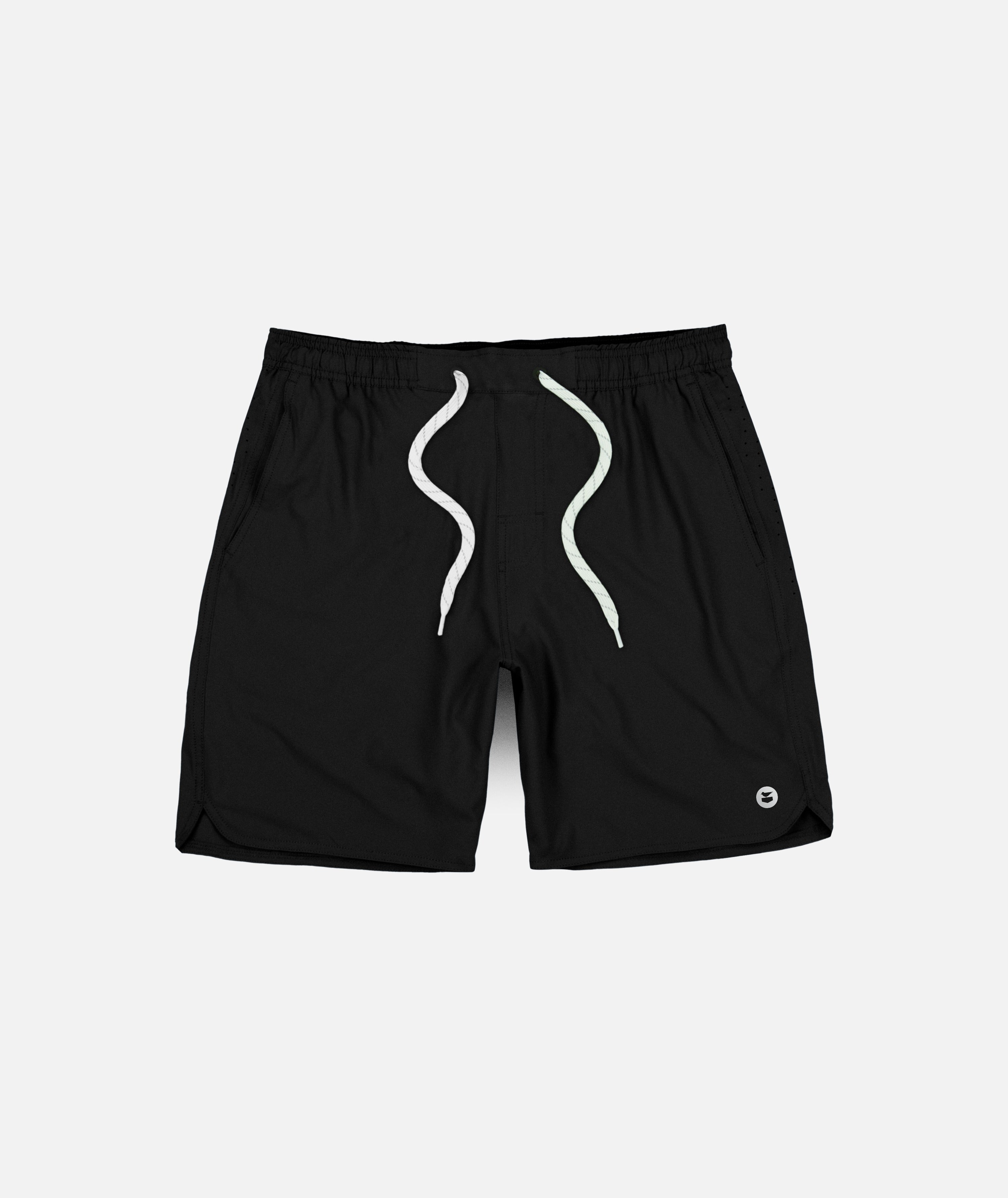 Coaster Lined Active Short - Black - Jetty