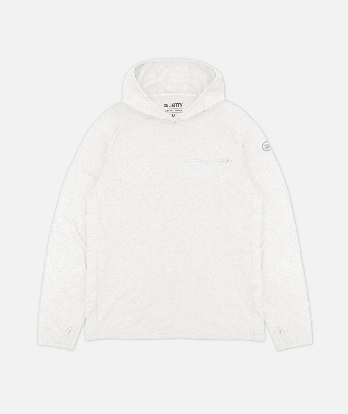 Cobia Performance Hoodie - White - Jetty