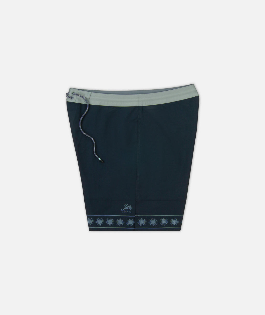 Glendola Embroidered Boardshort - Navy - Jetty
