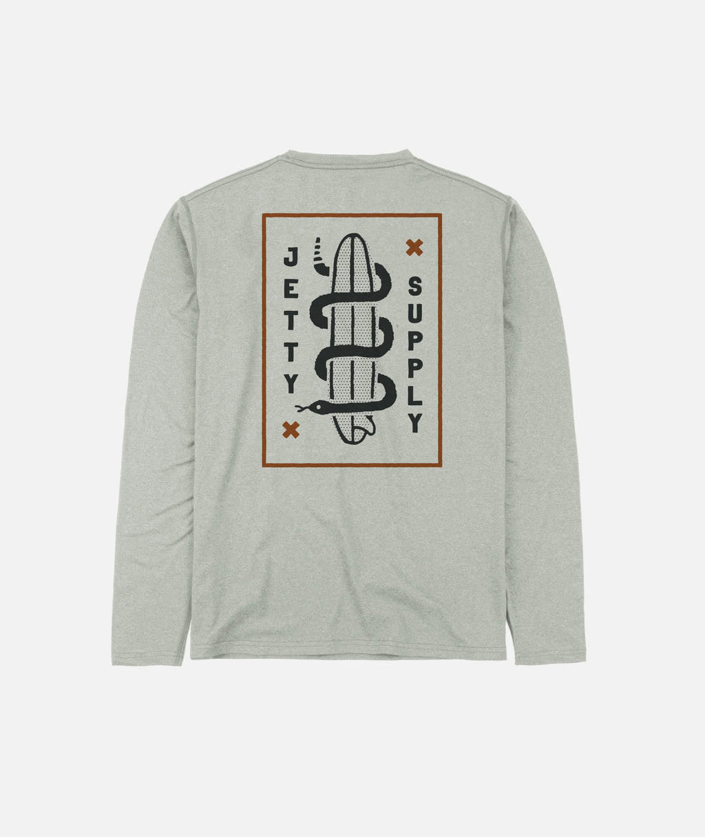 Hydra Performance Long Sleeve - Sage Green - Jetty