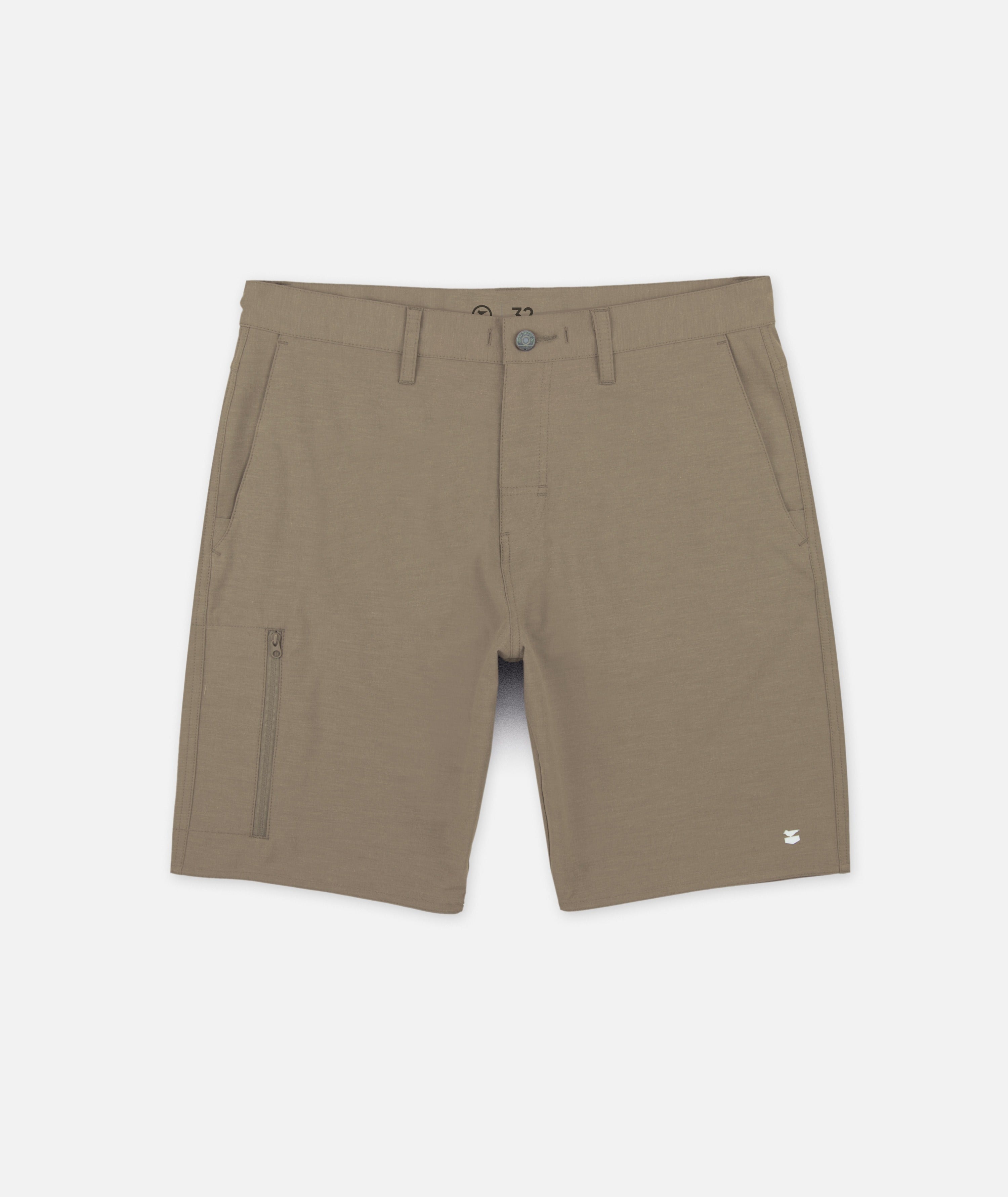 Polywog Hybrid Walkshort - Khaki - Jetty