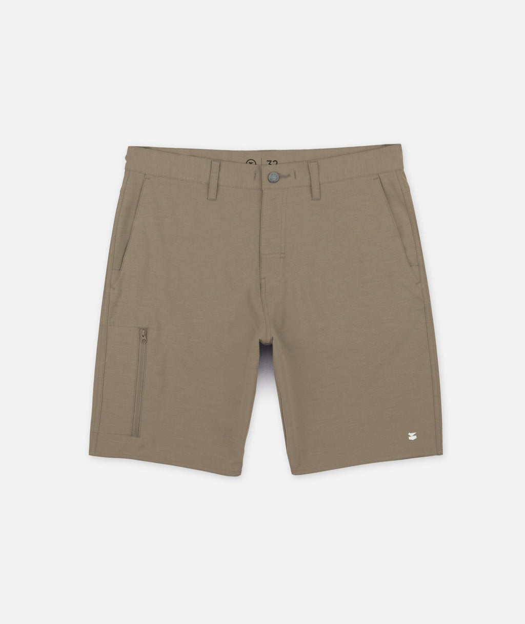 Polywog Hybrid Walkshort - Khaki - Jetty