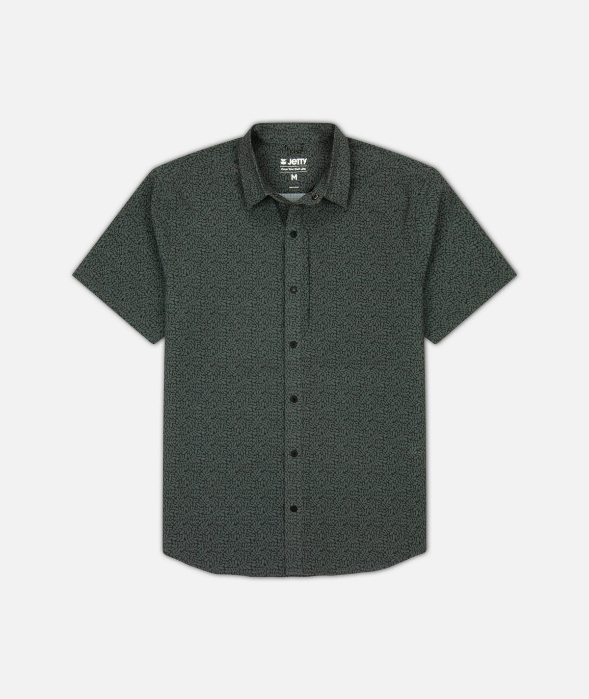 Sandspit Tech Shirt - Charcoal - Jetty