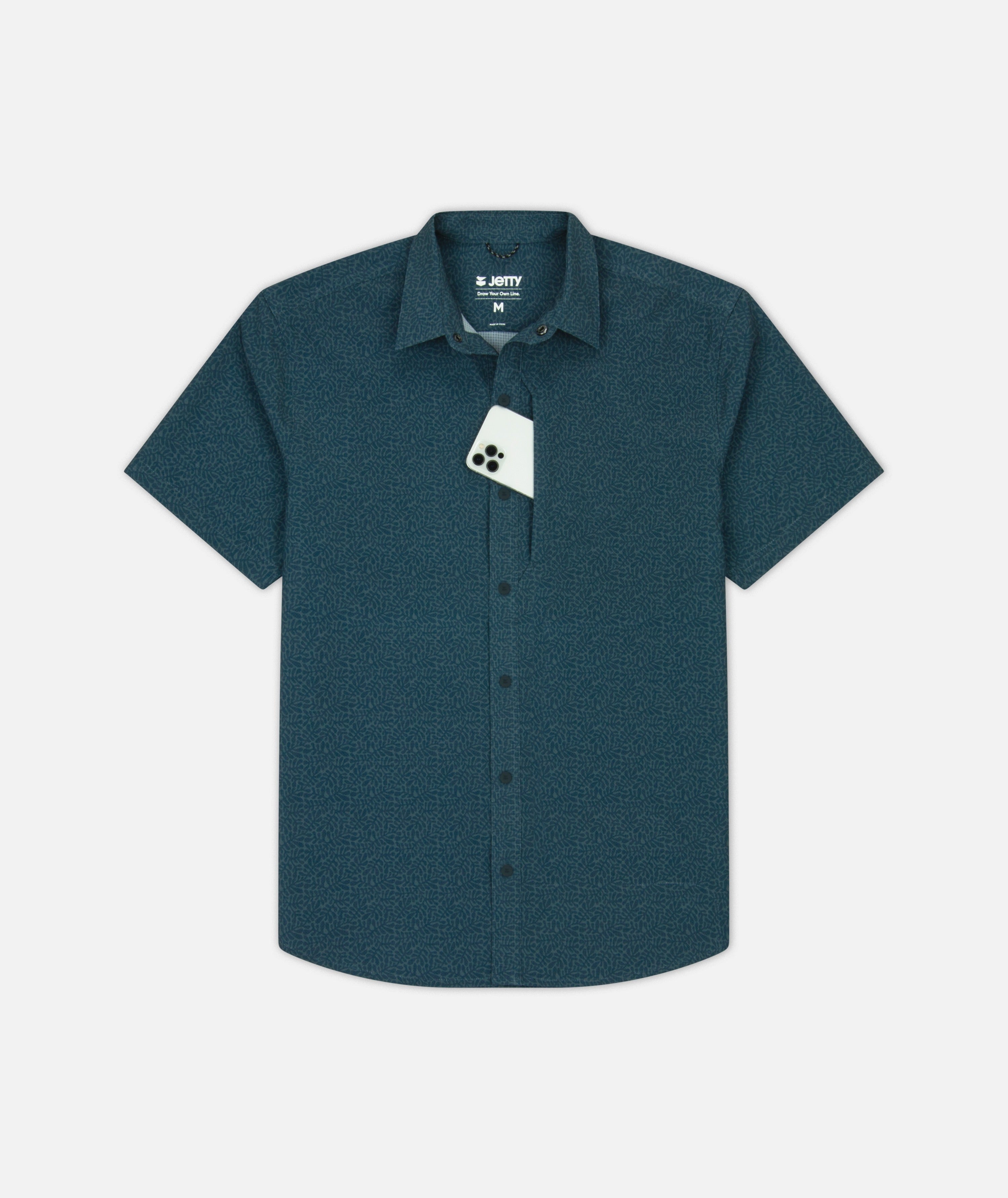 Sandspit Tech Shirt - Navy - Jetty