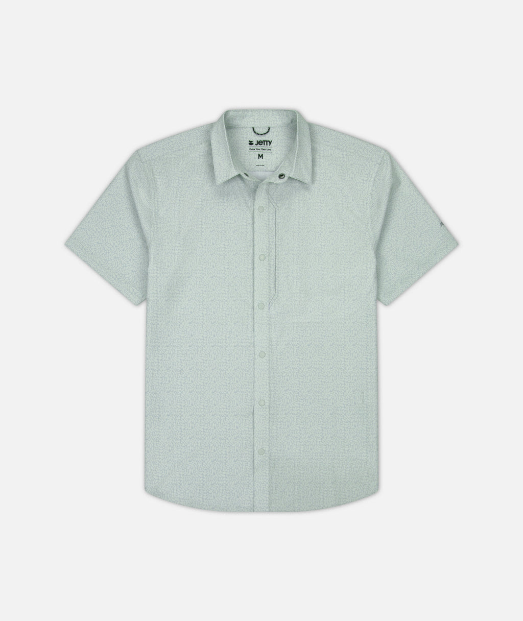 Sandspit Tech Shirt - Light Grey