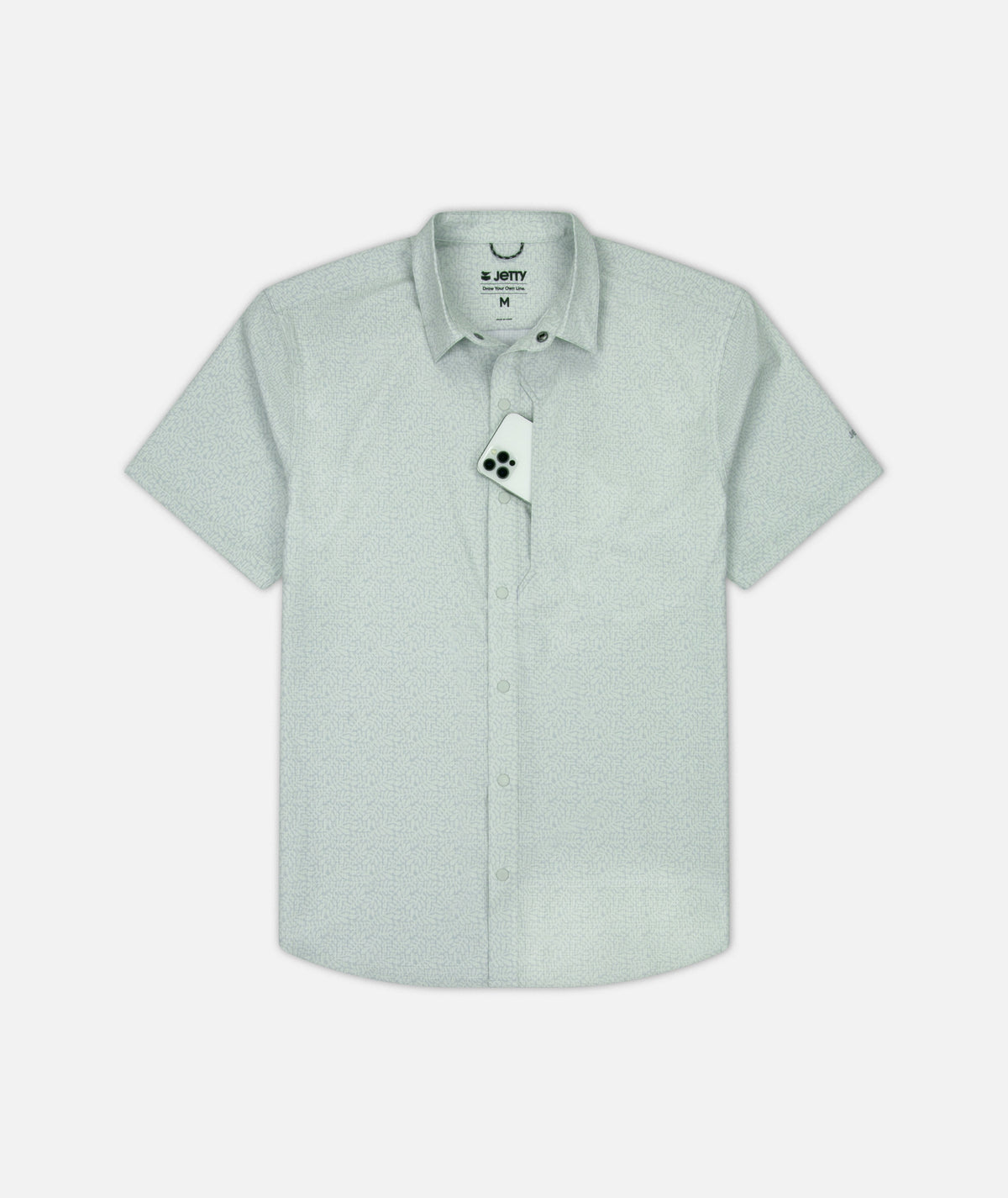 Sandspit Tech Shirt - Light Grey