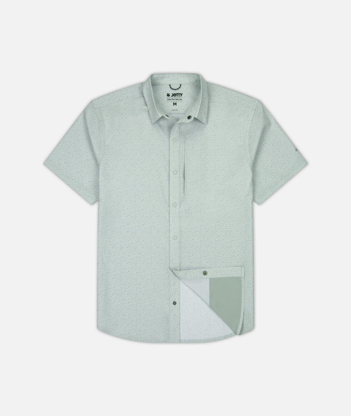 Sandspit Tech Shirt - Light Grey