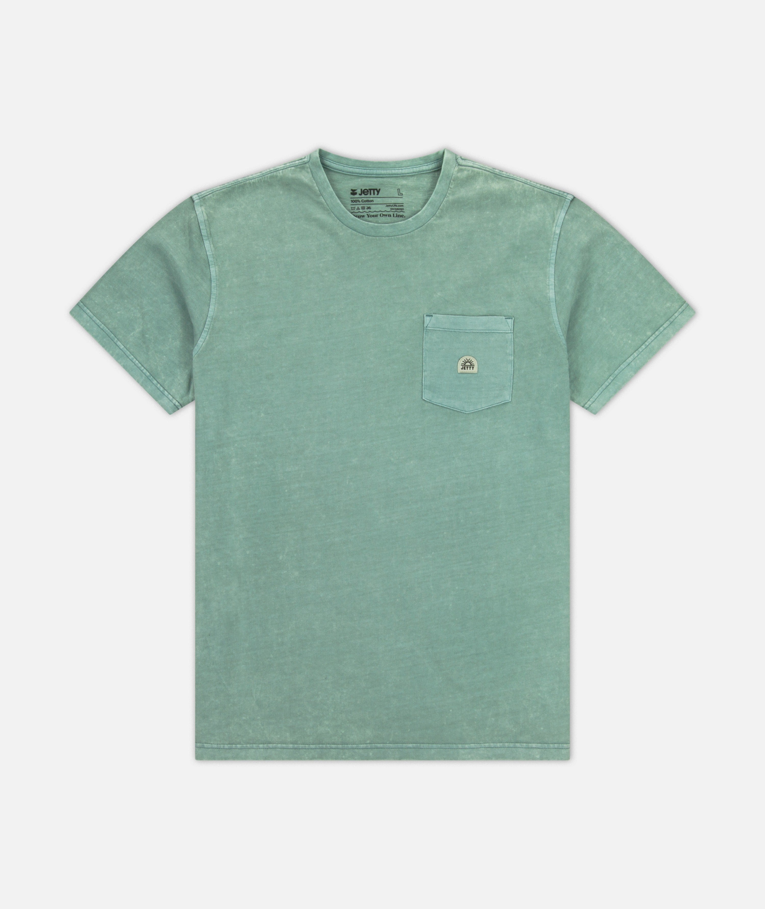 Tanker Heavyweight Tee - Mint - Jetty