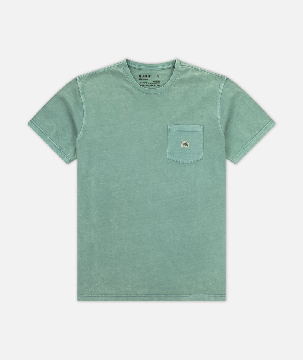 Tanker Heavyweight Tee - Mint - Jetty