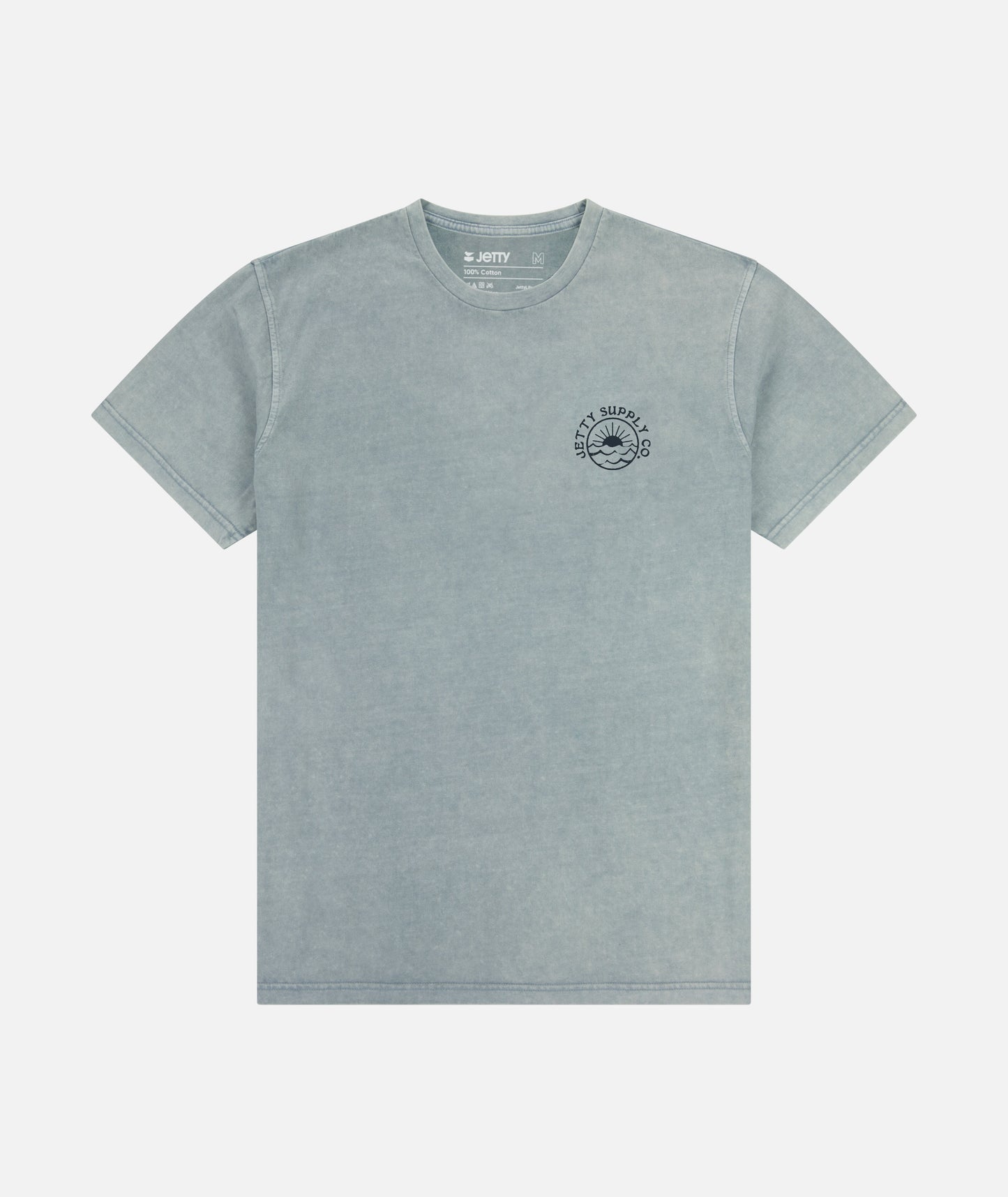 Waiting on Waves Tee - Light Blue