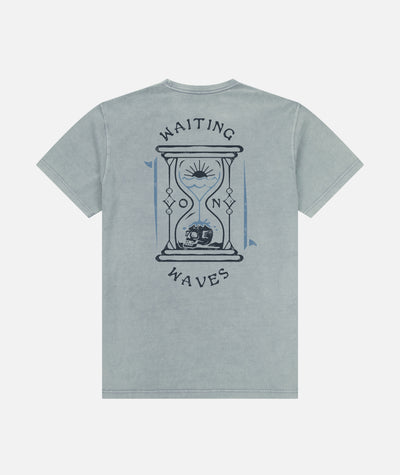 Waiting on Waves Tee - Light Blue