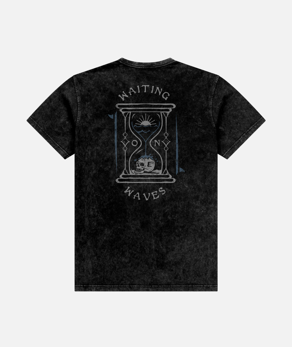Waiting on Waves Tee - Black - Jetty