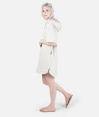 Cornwall Jacquard Terry Dress - White - Jetty