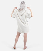 Cornwall Jacquard Terry Dress - White - Jetty