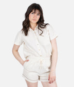 Jacquard Dune Short - Cream - Jetty