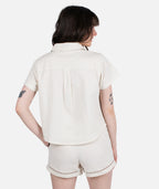 Jacquard Dune Short - Cream - Jetty