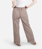 Montauk Jacquard Pant - Brown - Jetty