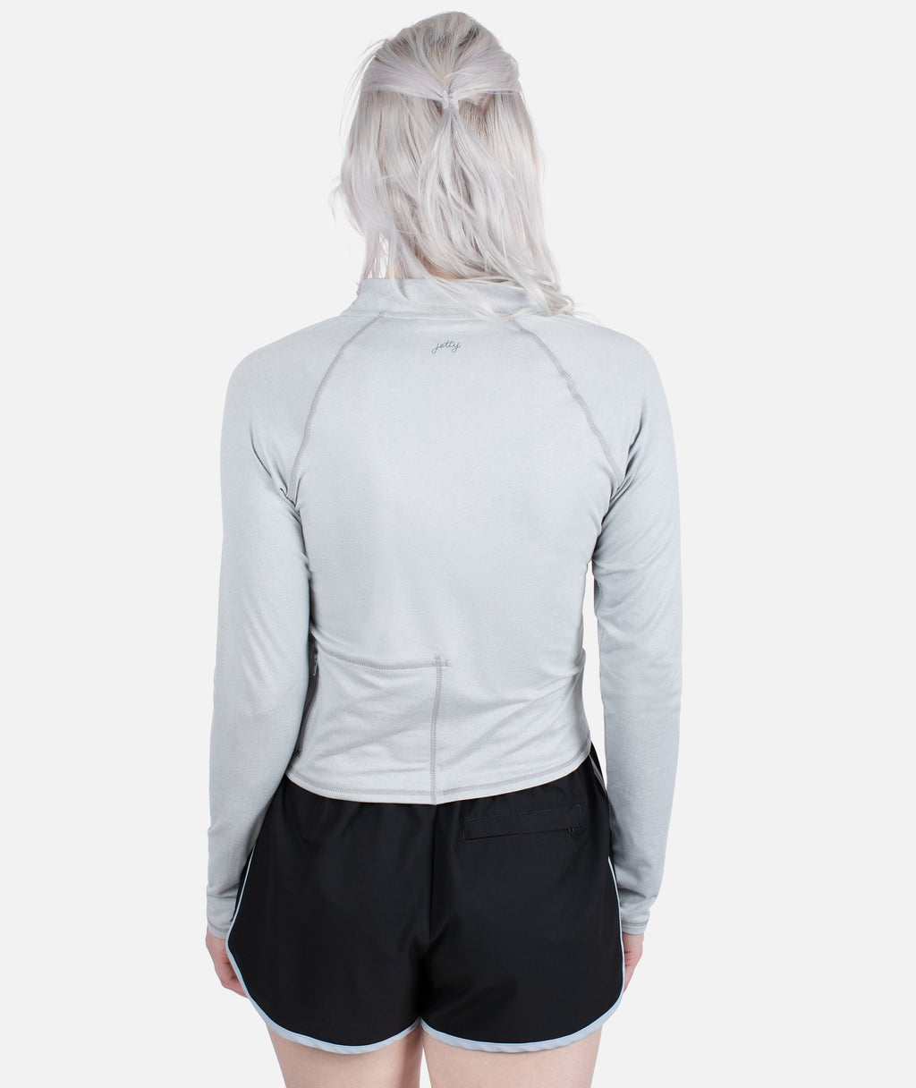 Montclair UV Quarter Zip - Blue - Jetty