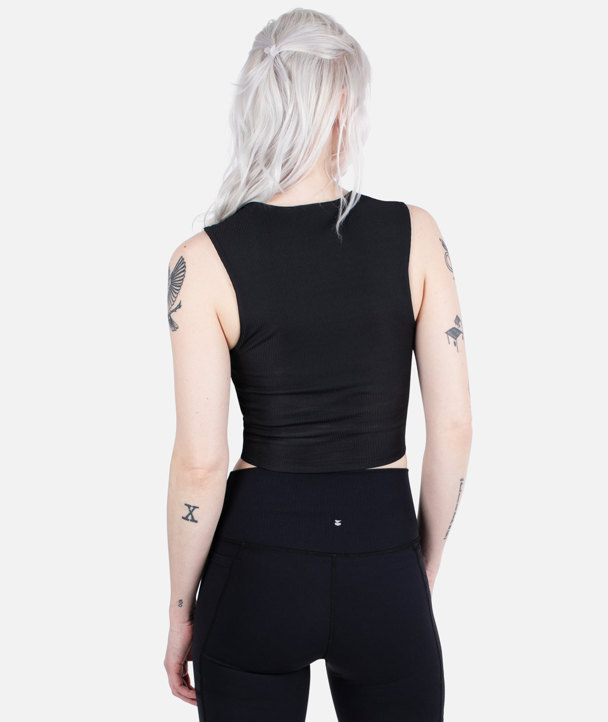 Mystic Rib Tank - Black - Jetty