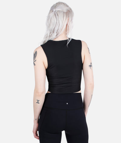 Mystic Rib Tank - Black