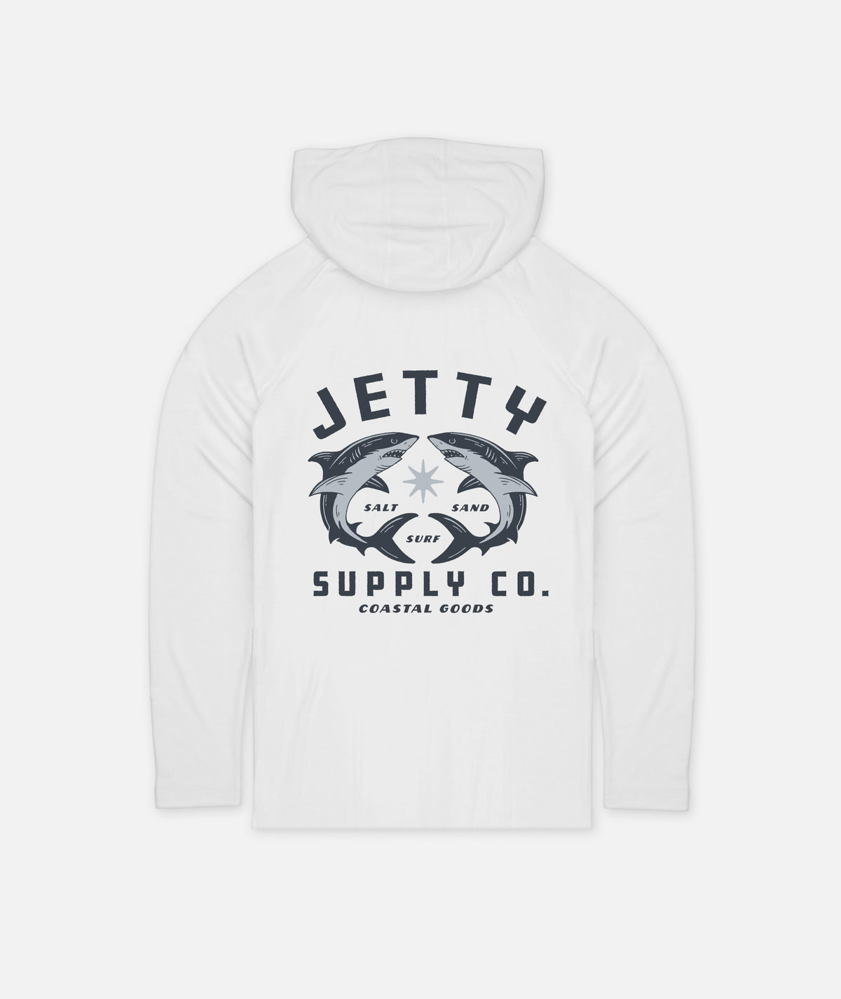 Bullshark UV Hoodie - White