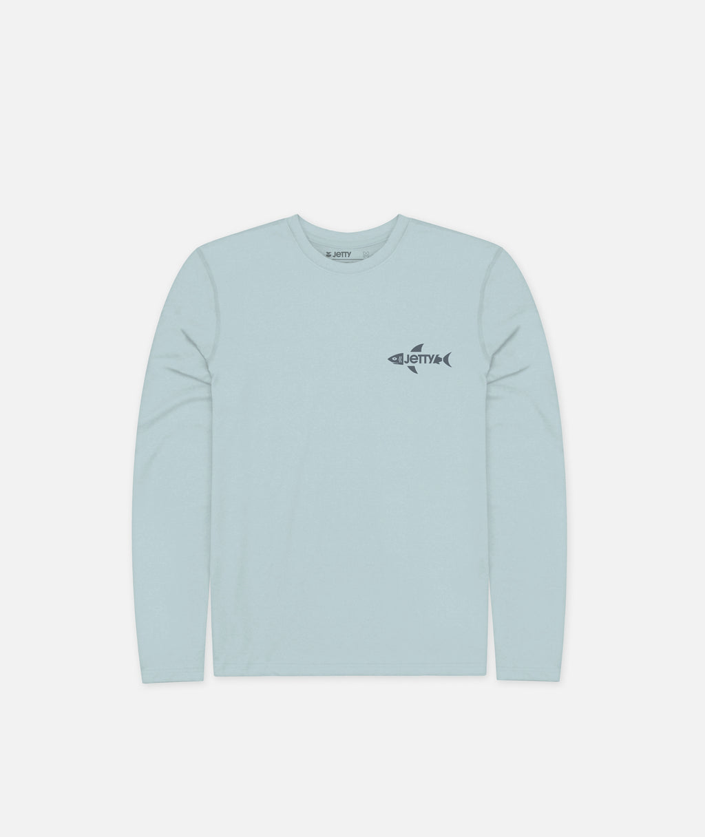 Geogill UV Long Sleeve - Light Blue - Jetty