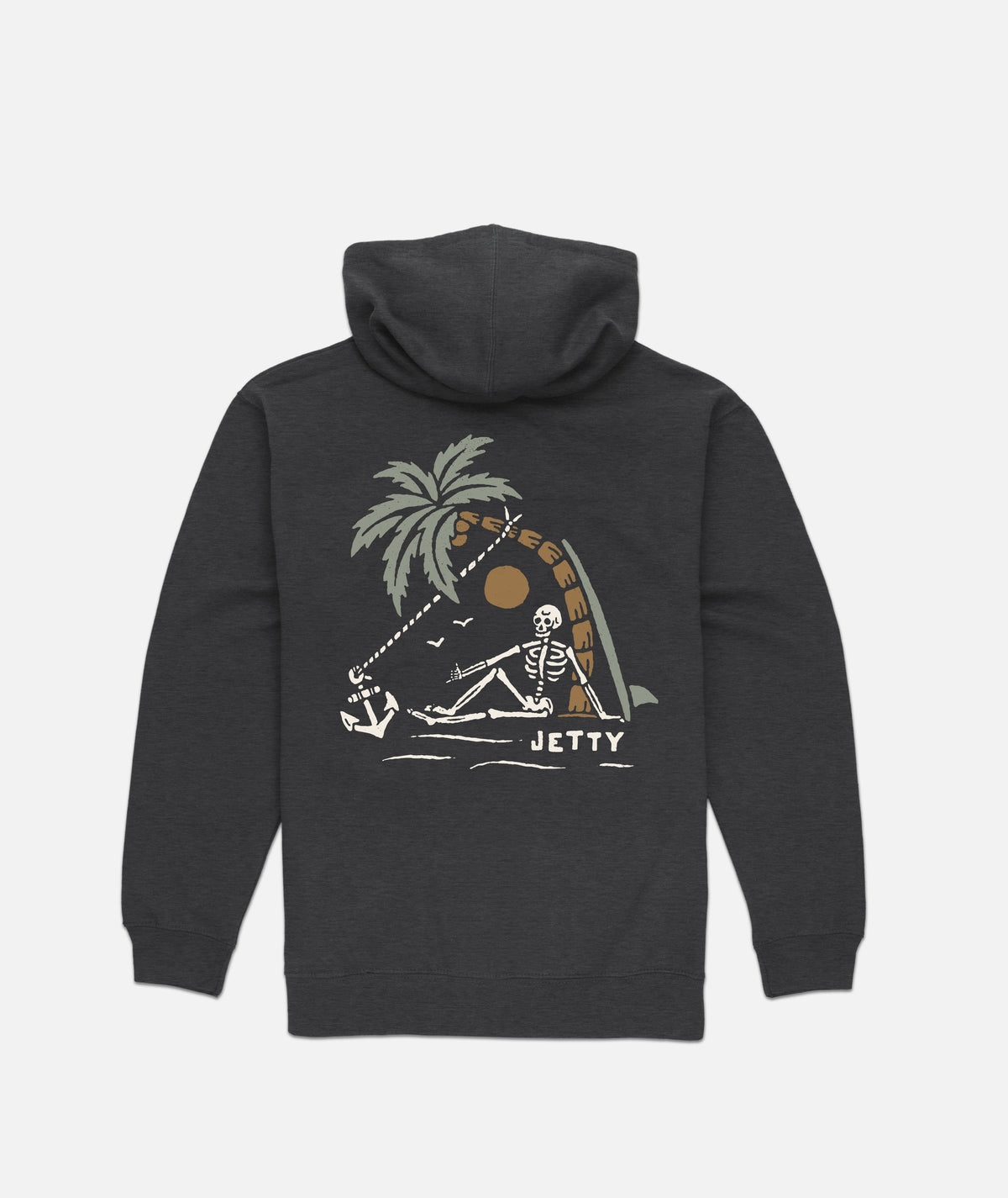 No Man's Land Hoodie - Charcoal