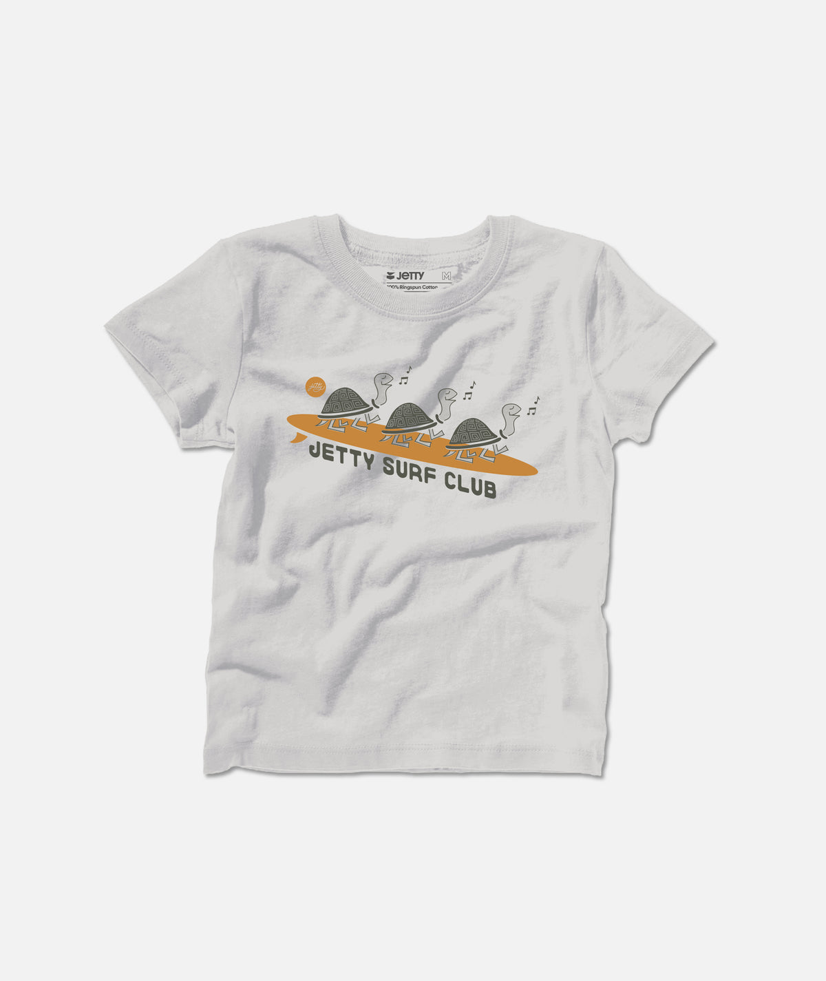 Turtle Surf Club Tee - Silver - Jetty