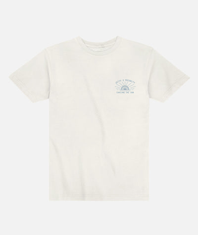 Jetty x Priority Bikes Sun Chaser Tee - White