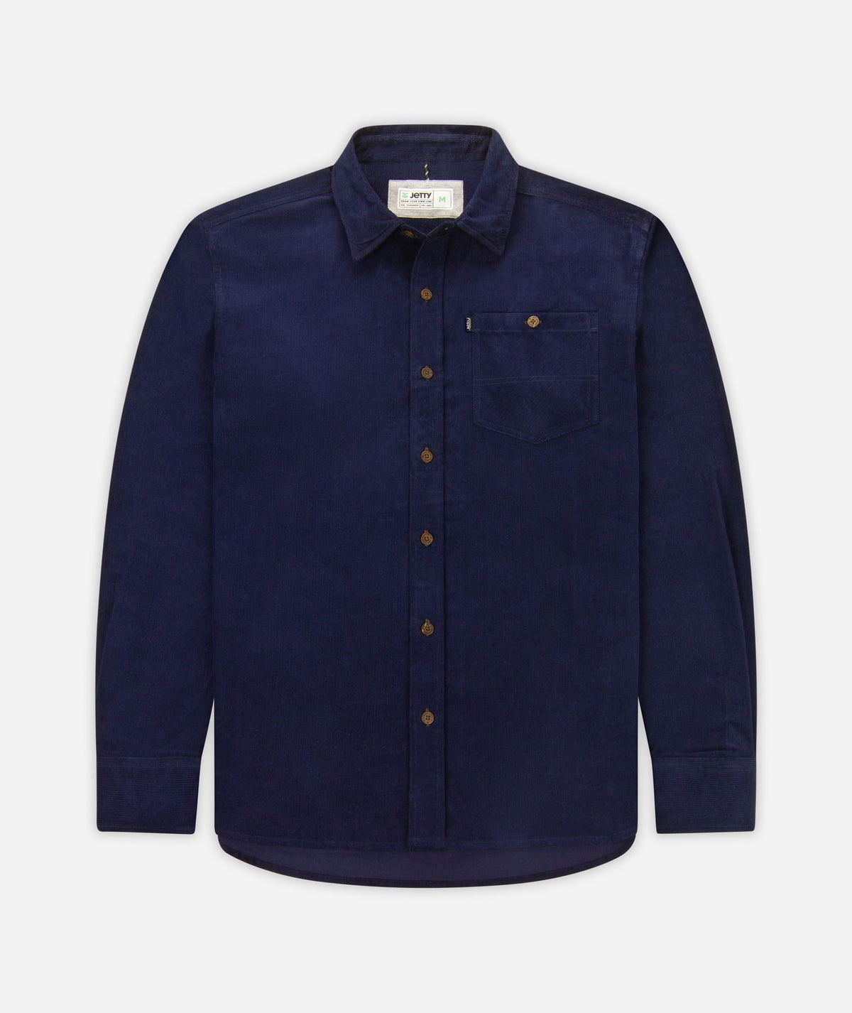 F24 Shoals Corduroy Shirt - Navy - Jetty