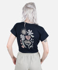 Flora Tee - Navy - Jetty
