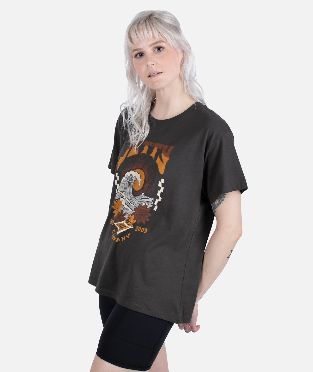 Whitecap Tee - Black - Jetty
