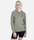 Wave Snake UV Long Sleeve - Olive - Jetty