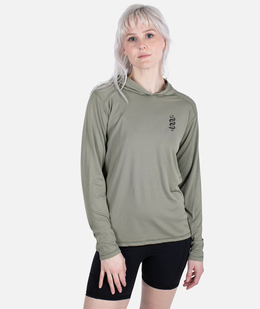 Wave Snake UV Long Sleeve - Olive