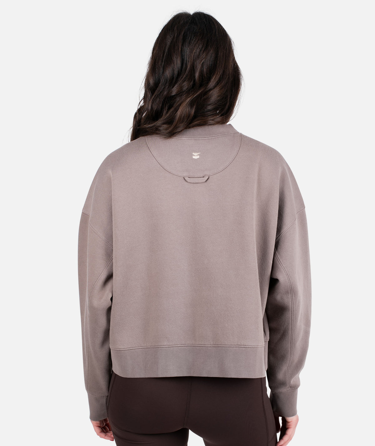 Happy Place Crewneck - Brown - Jetty