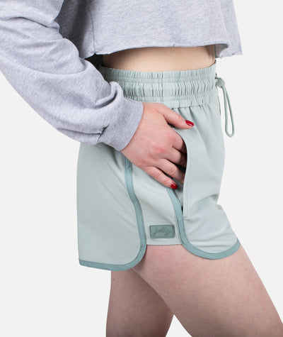 Ventnor Active Shorts - Sage Green