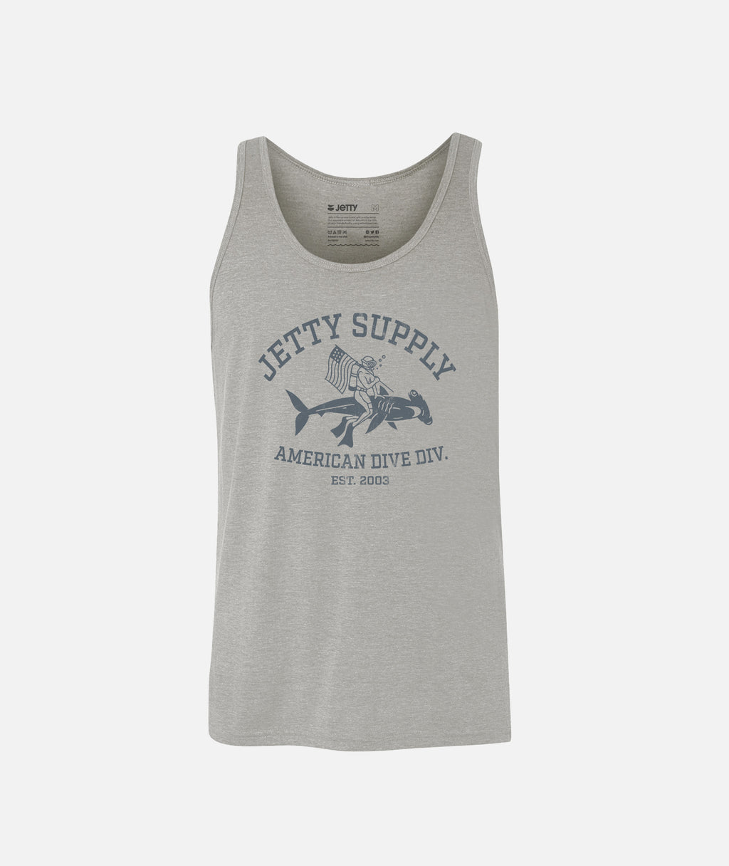 Division Tank - Silver - Jetty