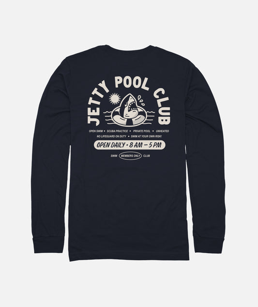 Pool Club Long Sleeve - Navy