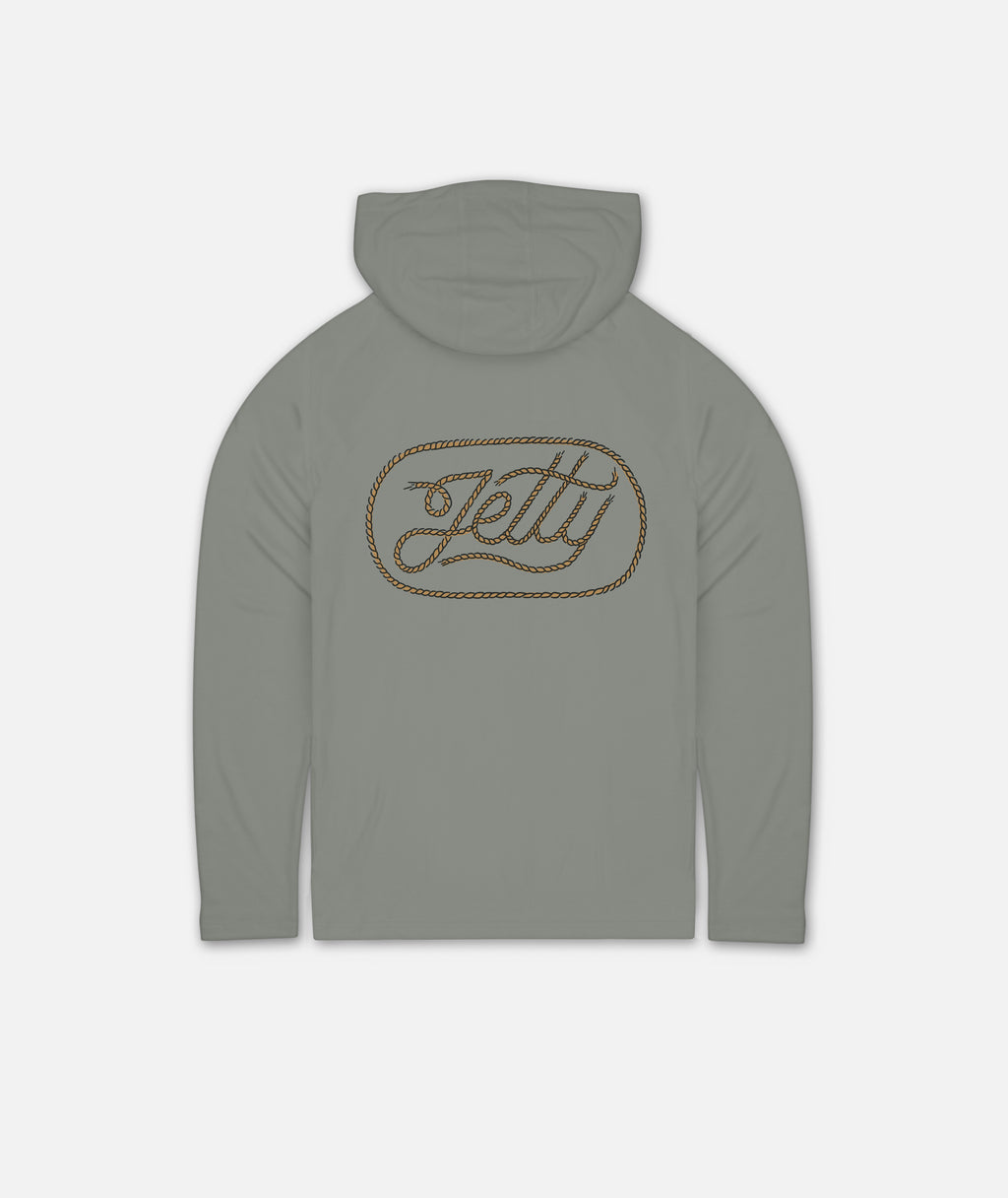 Rigging UPF Hoodie - Olive - Jetty
