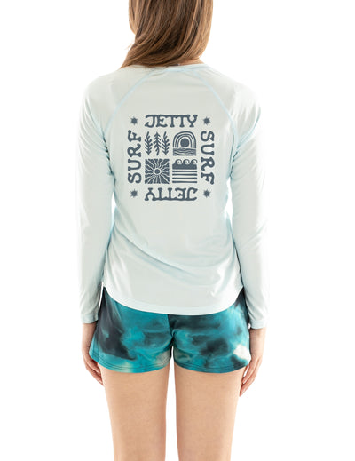 Terrains UV Long Sleeve Tee - Mint