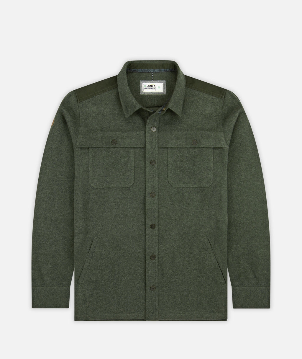 Maverick Jacshirt - Military Green - Jetty